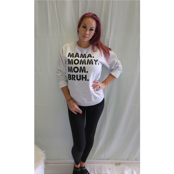 Mommy Bruh Sweatshirt - Picture 2 of 4